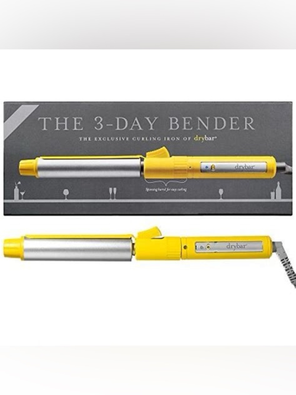 Drybar 3-Day Bender 1” Rotating Curling Iron